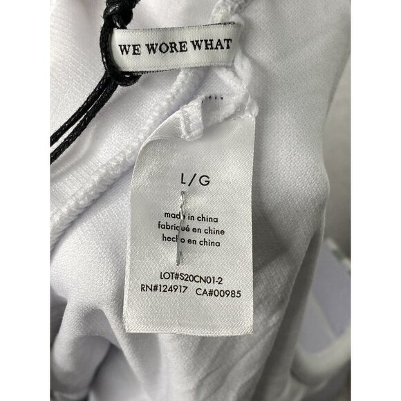 We Wore What X Onia Women’s Danielle‎ Jadette Stripe One Piece Swimsuit SZ L - Picture 6 of 8